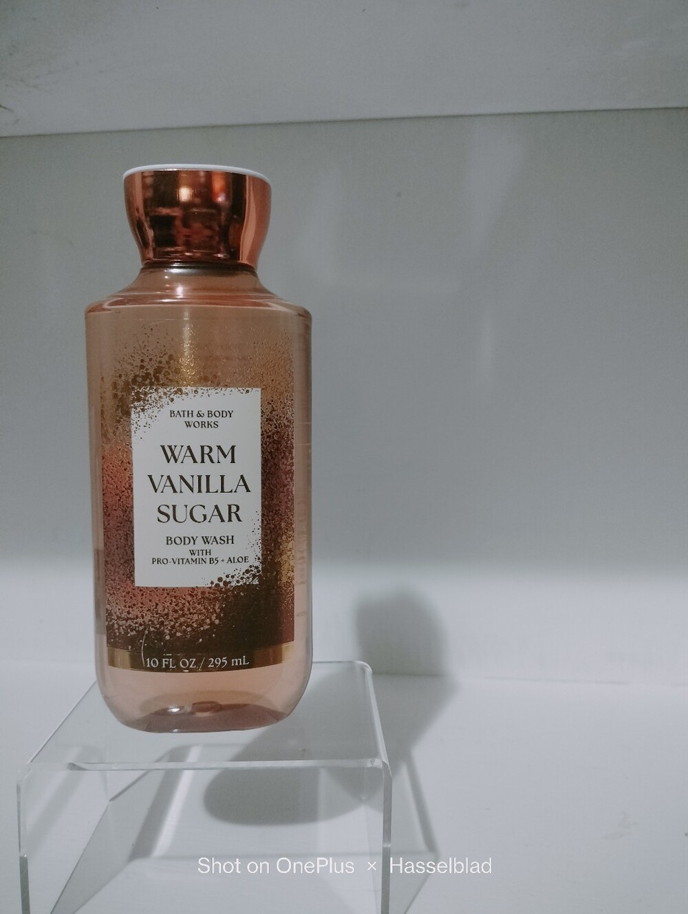 Bath & Body Works Warm Vanilla Sugar Body Wash - Rose Gold/Copper Bottle